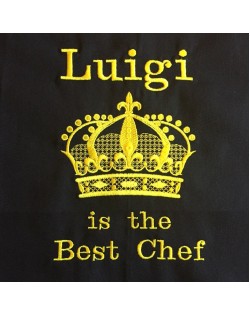Personalized Apron with Crown