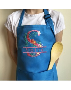 Kids Apron with Hat (for 3-10 years old)