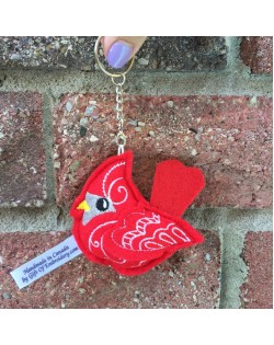 Cardinal Keychain Ornament
