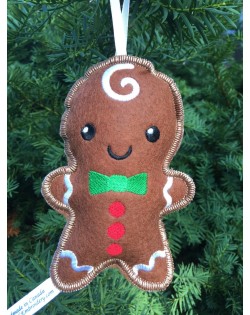 Gingerbread Man Keychain