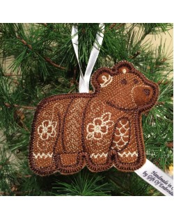 Bear Holiday Ornament
