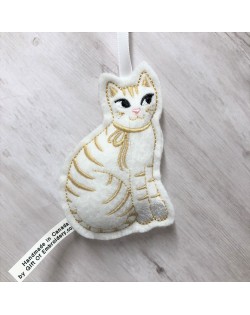 Cat Holiday Ornament