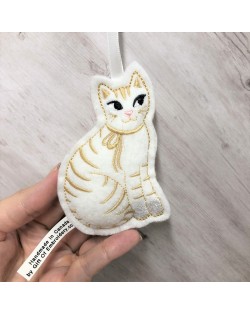 Cat Holiday Ornament