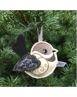 Chickadee Holiday Ornament