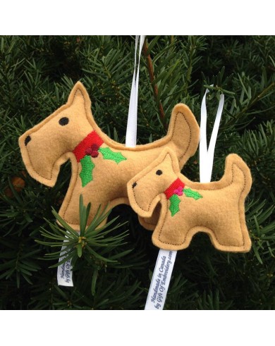 Dog Holiday Ornament