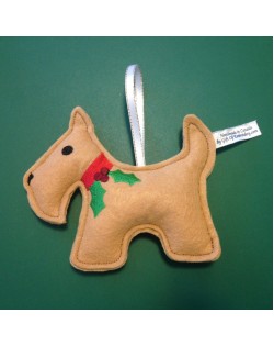Dog Holiday Ornament