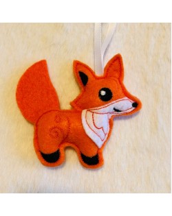 Fox Felt Ornament