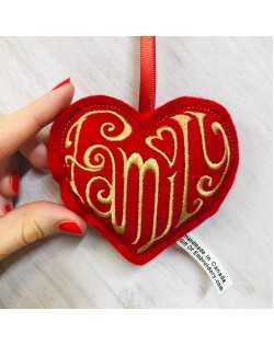 Heart Holiday Ornament