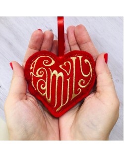 Heart Holiday Ornament
