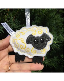 Lamb Holiday Ornament