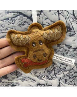 Moose Holiday Ornament