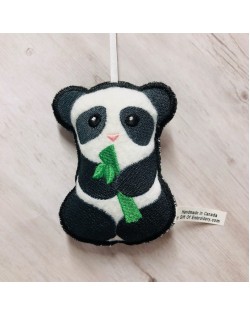 Panda Holiday Ornament