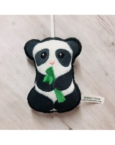 Panda Holiday Ornament