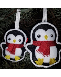 Penguin Felt Ornament