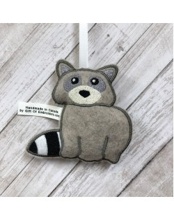 Racoon Holiday Ornament