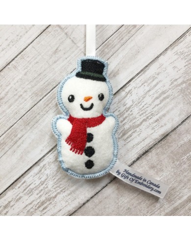 Snowman Holiday Ornament