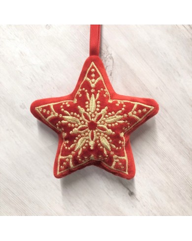 Star Holiday Ornament