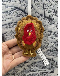 Turkey Holiday Ornament