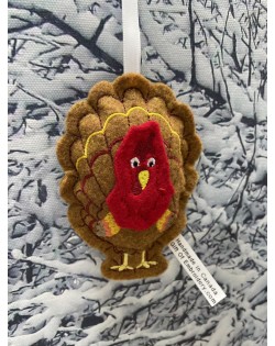 Turkey Holiday Ornament