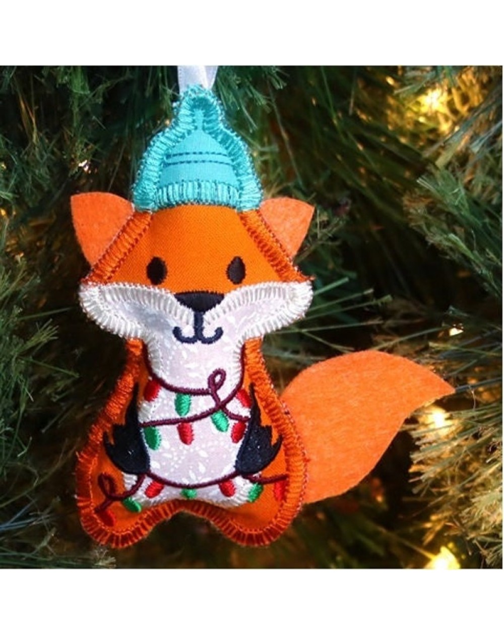 Winter Fox Ornament