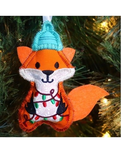 Winter Fox Ornament