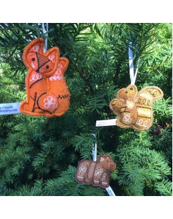 Woodland Fox Ornament