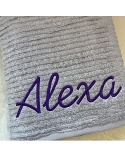Custom Towel Embroidered Name